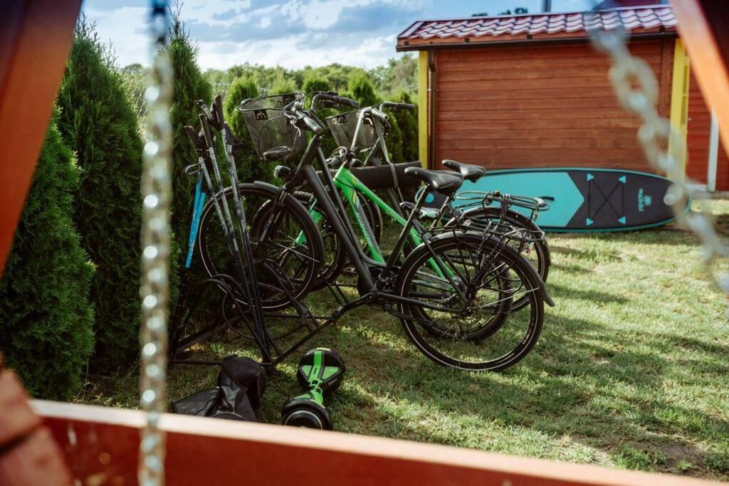 Domek Nad Jeziorem Moryn Exteriör bild