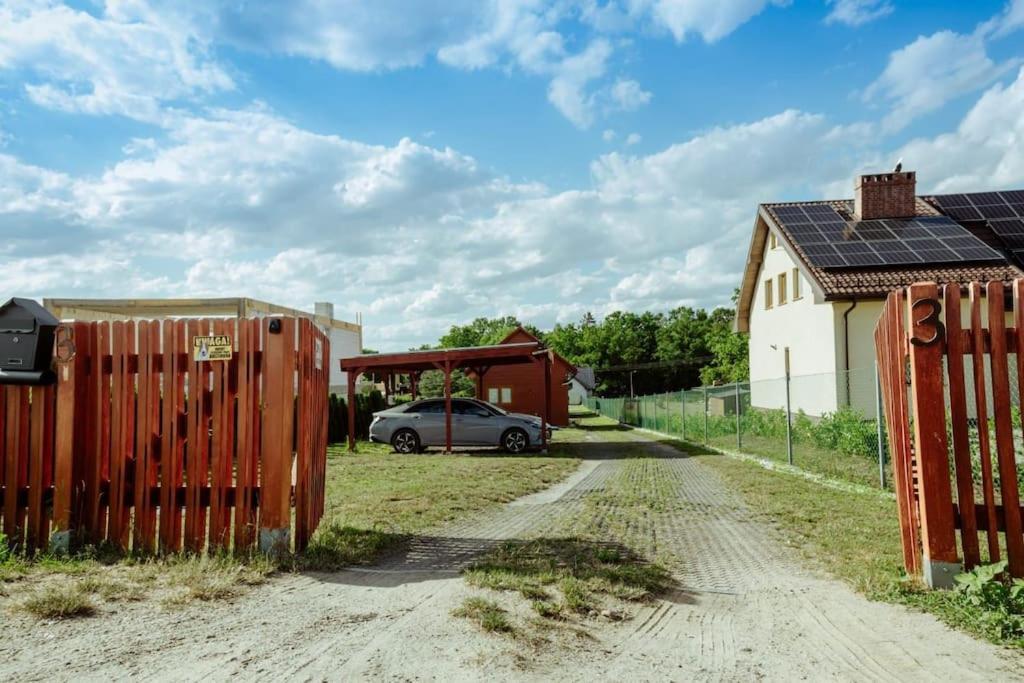Domek Nad Jeziorem Moryn Exteriör bild